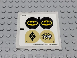 Neu LEGO Stickerbogen nur 76053 Gotham City Verfolgungsjagd Batman - Bild 1 von 1