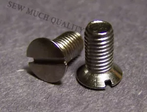 NEEDLE PLATE SCREW (2pcs) # 812011005 Janome NewHome 611 619 620 623 629 682 + - Picture 1 of 1