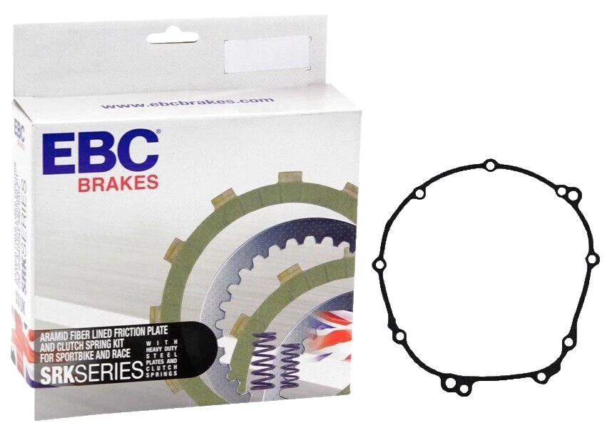EBC Complete Clutch Kit WITH GASKET  2006-2017 Yamaha R6 YZF-R6 # SRK87 - Image 1 of 1