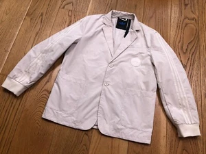 ADIDAS ORIGINALS CLUB BLAZER UOMO GIACCA BEIGE MEDIA (VERSIONE BLU) SS. 2023 - Foto 1 di 20