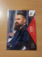 LED 21-22 2021-2022 SIGNED Manuel Kofler Nuremberg Ice Tigers