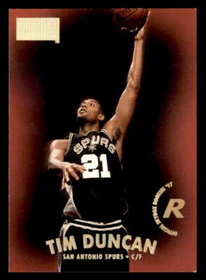 SkyBox Premium #112 1997-98 Tim Duncan radiocontrol Foto 1 de 2