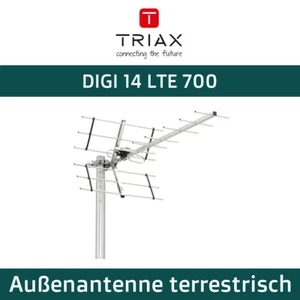 TV-Antenne Außenantenne terrestrisch DVB-T TRIAX DIGI 14 LTE 700 Antenne - Imagen 1 de 7