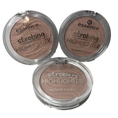Essence Strobing Highlighter No. 10 Let It Glow Net Wt .31 oz Lot of 3 - Image 1 of 3