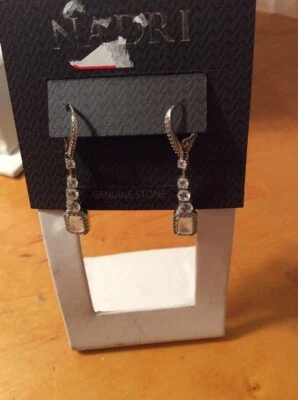 Piedra caída Nadri tono plata $75 Z32 Foto 1 de 4