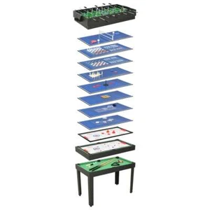 Tischfußball 15in1 Spieletisch Multigame Kicker Billard Multifunktion Tisch P3W7 - Bild 1 von 12