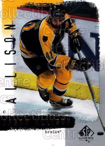 2000-01 SP Authentic #8 Jason Allison - Image 1 of 1