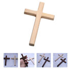  6 Pcs Holzhandwerk Gebetsmaterial Geschenke Aus Handgemachte Kreuzstich