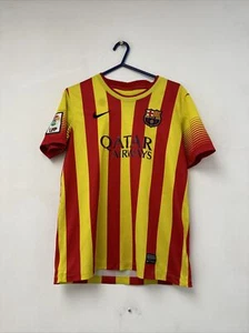 Barcelona 2013/2014 Away Football Shirt Kids Size 12-13 Years Large Boys - Picture 1 of 10