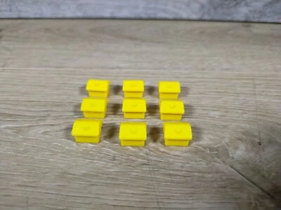 Parker 2007 edición Monopoly Los Simpson - piezas de juego de repuesto - 9 casas X Foto 1 de 2