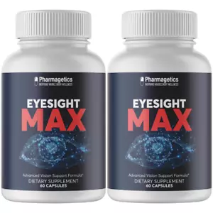 2 Bottles Eyesight Max Advanced Vision Support Formula 60 Capsules x 2 - Picture 1 of 4