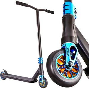 Chilli Pro Reaper Stunt-Scooter trottinette trick tret-Roller Ocean Blau Chrome
