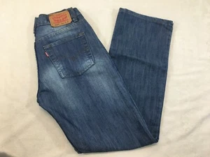 Levis 514 Slim Straight Jungen Gr. 14 Reg 27x27 Denim Jeans Zipfly TOP - Bild 1 von 5
