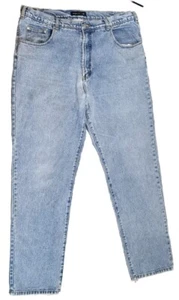 Jeans Britches grandi outdoor uomo 42x34 reali 41x32 invecchiati sbiaditi vintage - Foto 1 di 23