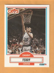 Danny Ferry Cleveland Cavaliers 1990-91 Fleer #33 RC Duke Blue Devils - Picture 1 of 2