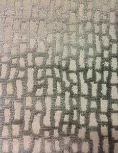 Mulberry Abstract Grey Cut Velvet Upholstery Fabric Stone Wall Pewter 2.75 yds - Picture 1 of 2