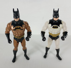 Kenner 1990 Batman 5 inch (x2) Action Figures Gold White