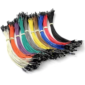 40pcs 20cm Male to Female Pin Header Dupont Wire Color Jumper Cable For Arduino - Picture 1 of 5