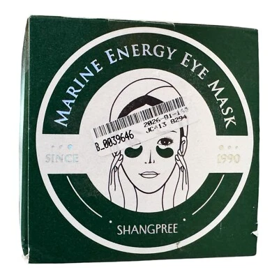 US Seller SHANGPREE Marine Energy Eye Mask 1.4g x 60 Pieces Korean Import New - Image 1 of 4