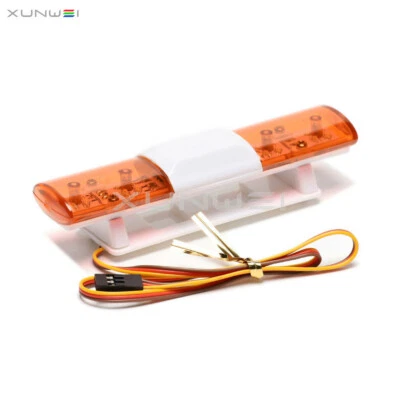 4.8-6V 105mm LED Police Flash Light Alarming for RC Car HSP Kyosho HPI Racing - Image 1 of 2