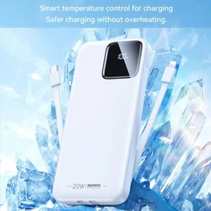 New Remax Powerbank 10000mAh Capacity PD20W Fast Charging Digital Display - Picture 1 of 14