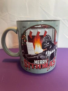 Darth Vader Coffee Mug Star Wars Merry Sithmas Disney 20 oz Collectable Cup - Picture 1 of 6