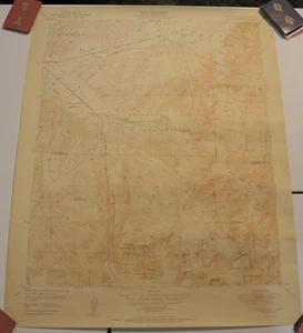 Pechanga CA Quadrangle USGS Topographic Map 1950 Vintage 28x22 - Picture 1 of 15