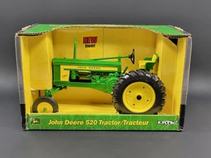Ertl JOHN DEERE 520 Tractor 1/16 Scale Green Diecast Metal New In Box - Picture 1 of 15