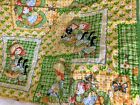 Vintage 80s Holly Hobbie Twin Blanket Comforter Bedspread Quilt Preowned