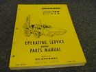 Bucyrus-Erie Dynahoe 140A 140B Backhoe Parts Catalog Operator & Service Manual