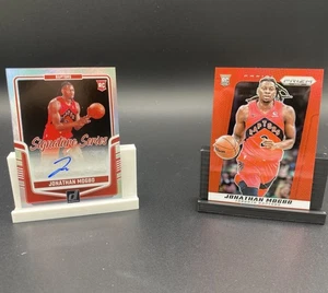 Jonathan Mogbo Signature Series Auto+ Prizm Deca Red /199 (RC) - Picture 1 of 2