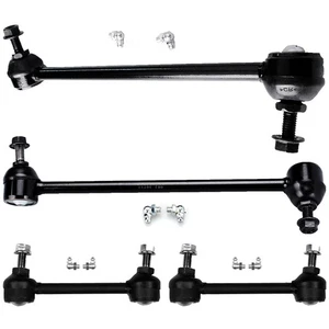 4x Fits 2005-2007 Ford Five Hundred Front Rear Stabilizer Sway Bar End Linkage - Picture 1 of 12