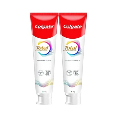 Colgate Total 300gm (2 x 150gm) Advanced Health Anti-Germ Toothpaste free ship. - Image 1 of 4