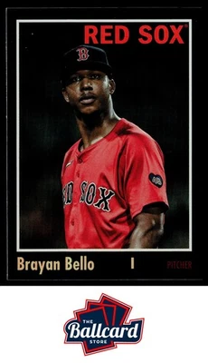 2024 Topps Archives #194 Brayan Bello Black Foilboard - Image 1 of 2