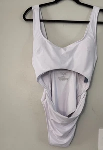 RACHEL Rachel Roy Damen Standard High Leg Cut Out Einteiler Größe L - Bild 1 von 13