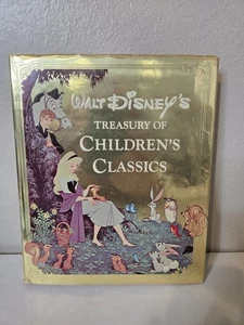 Chaqueta antipolvo Walt Disney's Treasury of Children's Classics vintage 1978 tapa dura - Imagen 1 de 8
