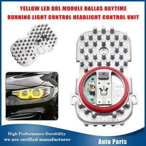 1x PARA BMW F80 M3 F82 M4 F32 SERIE 4 2014-17 FAROS XENÓN MÓDULO DRL Amarillo - Imagen 1 de 12