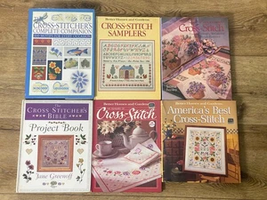Cross-Stitch Lot of 6 HC Books 1990's-Cross Stitchers Complete Companion... - Picture 1 of 16