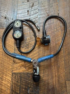 U.S. Divers Micra Regulator With Pivot Gauges Scuba Diving Set - Picture 1 of 7