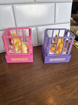 Vintage Trendmasters Darling Animal Friends - Lion & Tiger + Cage And Blanket - Image 1 of 4