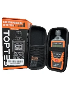 TopTes CT-300 Portable Carbon Monoxide Detector With Audible & Visual Alert {50} - Picture 1 of 12
