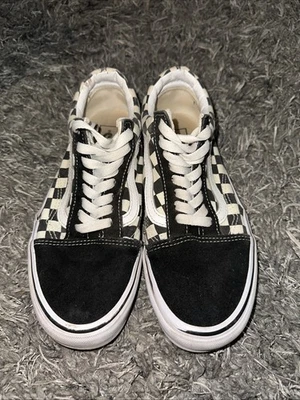Zapato VANS Old Skool Primary Check Talla Hombre’s 7 Mujer 8.5 Foto 1 de 4