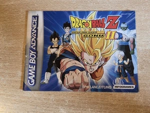 Nintendo Game Boy Advance DragonBall Z El legado de Goku II instrucciones del juego NOE - Imagen 1 de 2