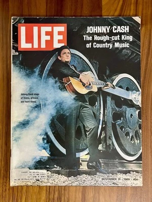 Life Magazine November 21, 1969 Johnny Cash - Image 1 of 3