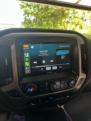 Android 13 Carplay For 2014-2018 Chevy Silverado GMC Sierra Car Stereo Radio GPS Foto 1 de 4