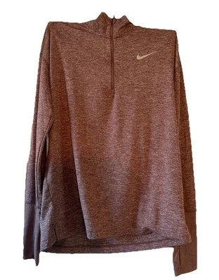 Nike Correr Mujeres S Rosa Strike DriFit Calce Ajustado Logo Correr Entrenamiento Agujero para el Pulgar Foto 1 de 4