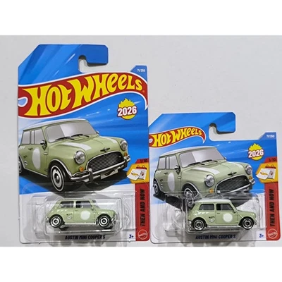 Hot Wheels 2026 Estuche C Austin Mini Cooper S Verde - Tarjeta Internacional #71 Foto 1 de 2
