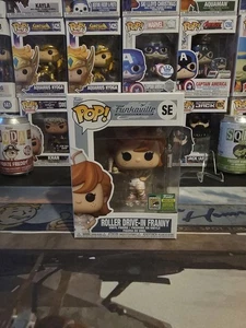 SDCC 2024 Exclusive Official Sticker Roller Drive-In Franny Funko Pop! LE 1500 - Picture 1 of 6