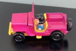 Aviva Peanuts Lucy lila Jeep # C4 Druckguss fast neuwertig/m Spielzeugauto 100 % unbespielt mit Zustand - Bild 1 von 6