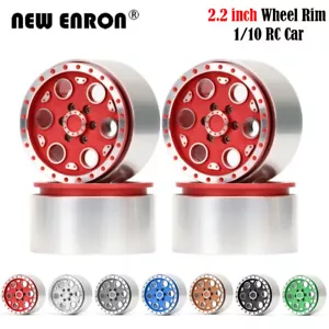 2.2" Beadlock Wheel Rim RC Hub 4Pc for 1/10 RC Car Axial Crawler Wraith HPI TRX4 - Picture 1 of 31